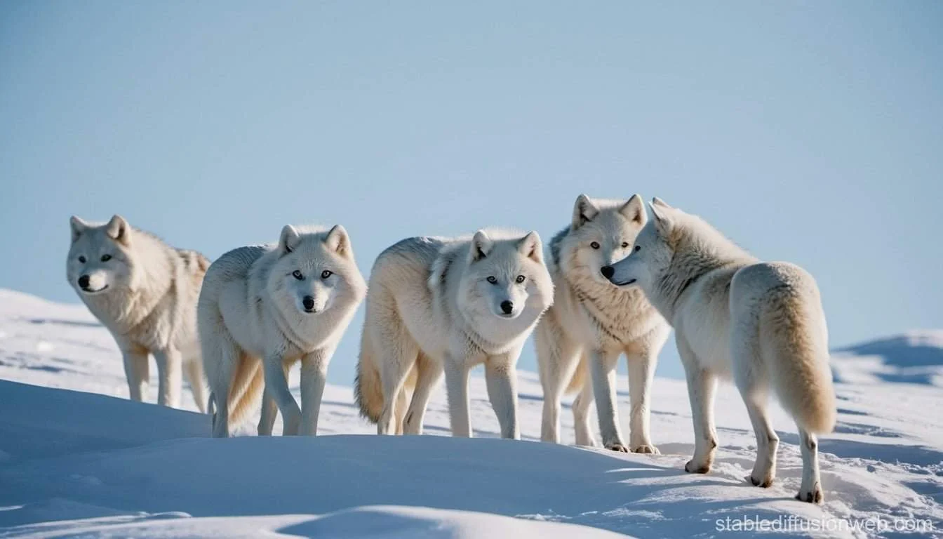 How Do Arctic Wolves Adapt To The Extreme Cold Temperatures Of Their Habitat