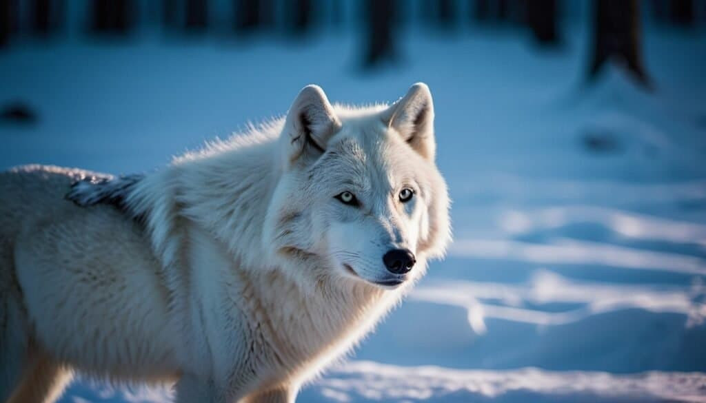How Do Arctic Wolves See In Low Light Conditions