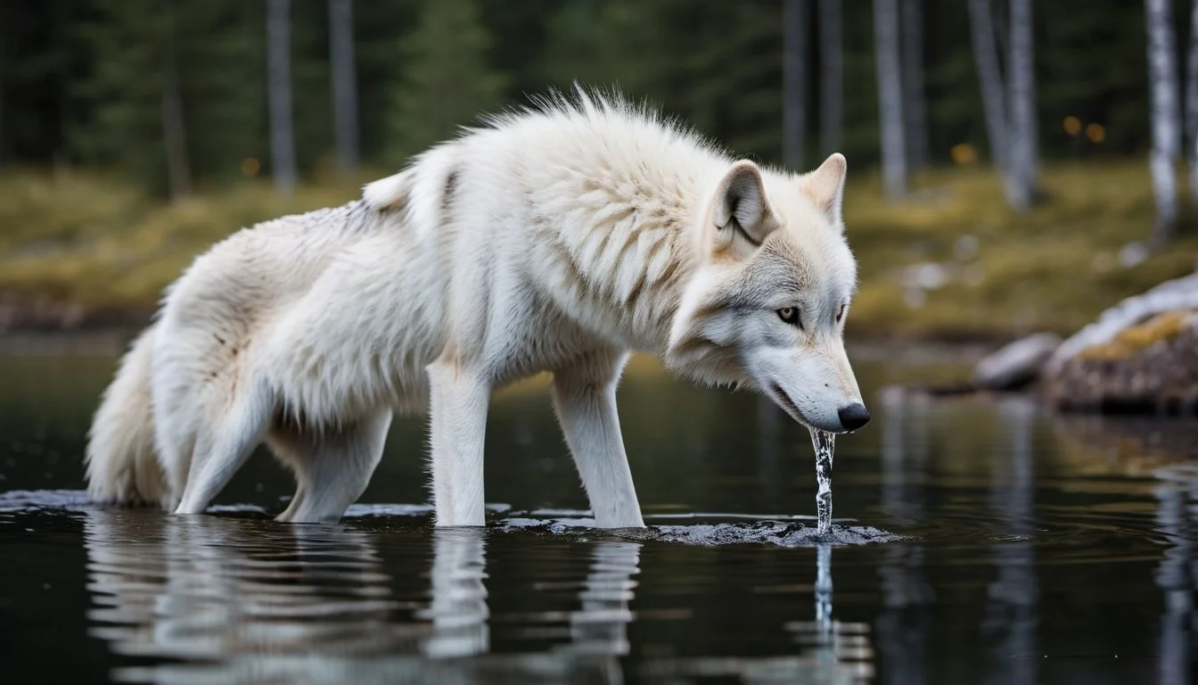 How Do Arctic Wolves Stay Hydrated in Freezing Temperatures