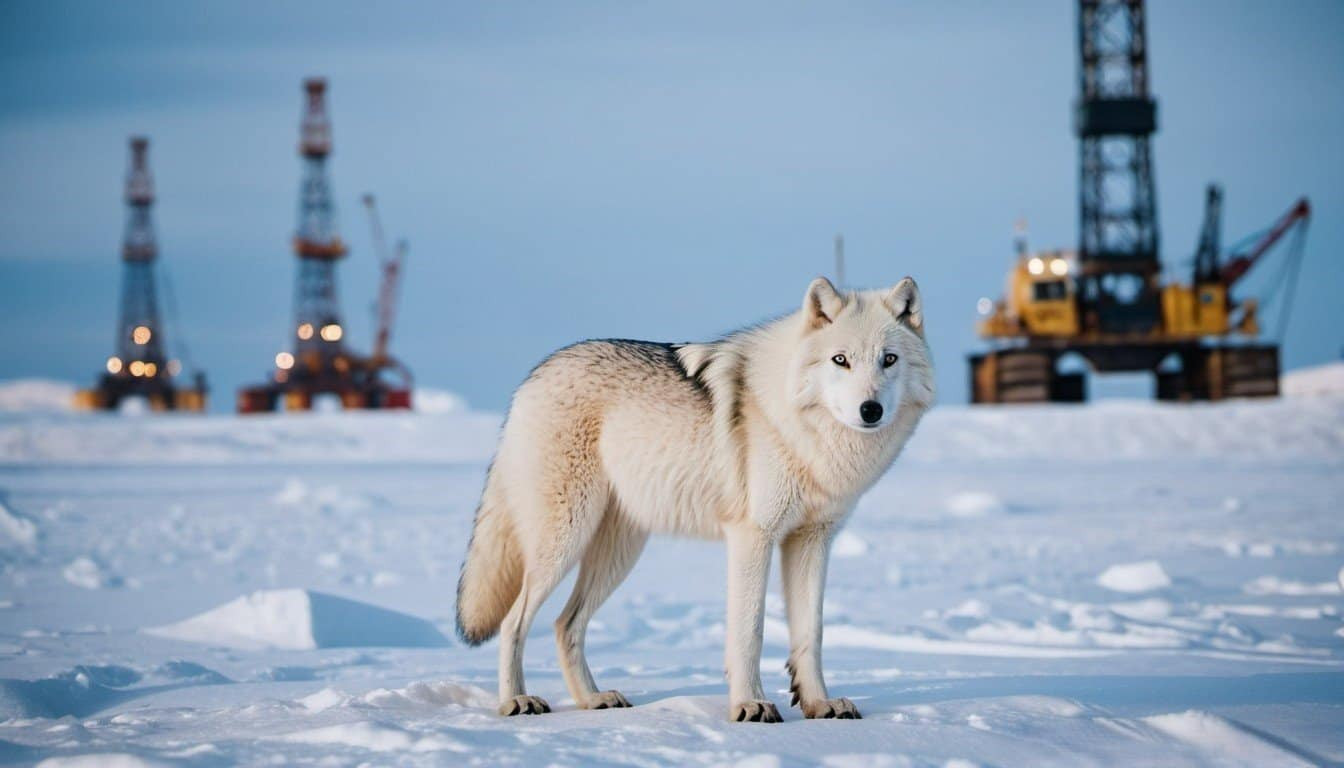 How Do Oil And Gas Exploration Activities Impact Arctic Wolves