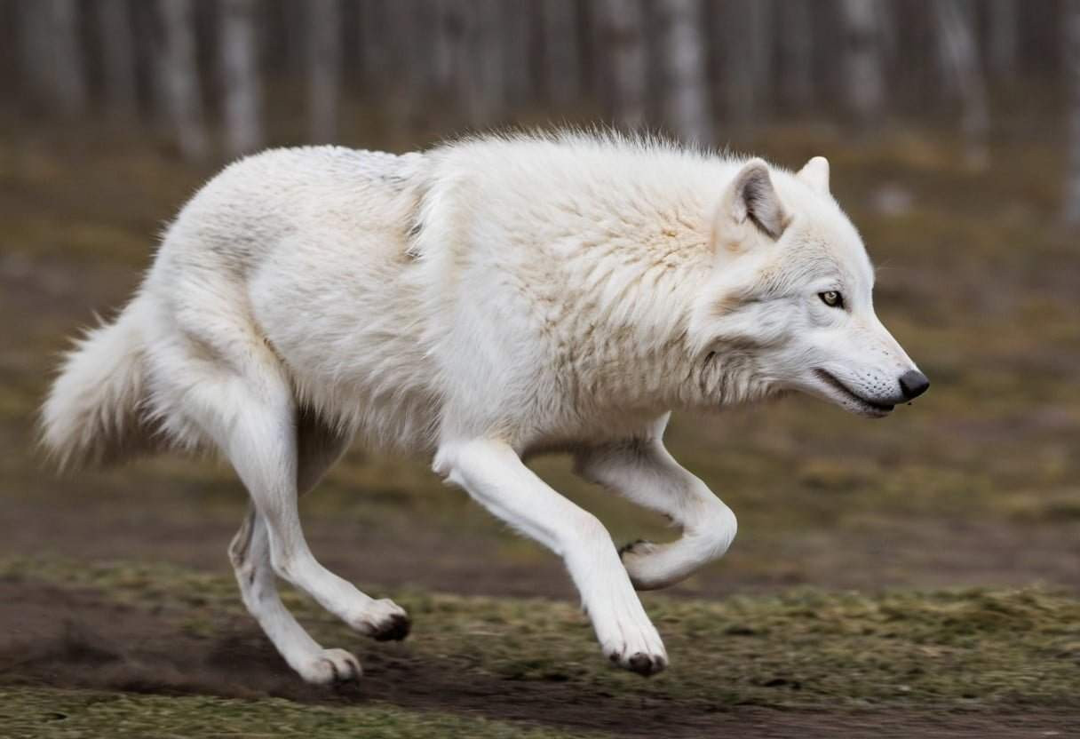 How Does the Arctic Wolf's Cardiovascular System Aid Endurance