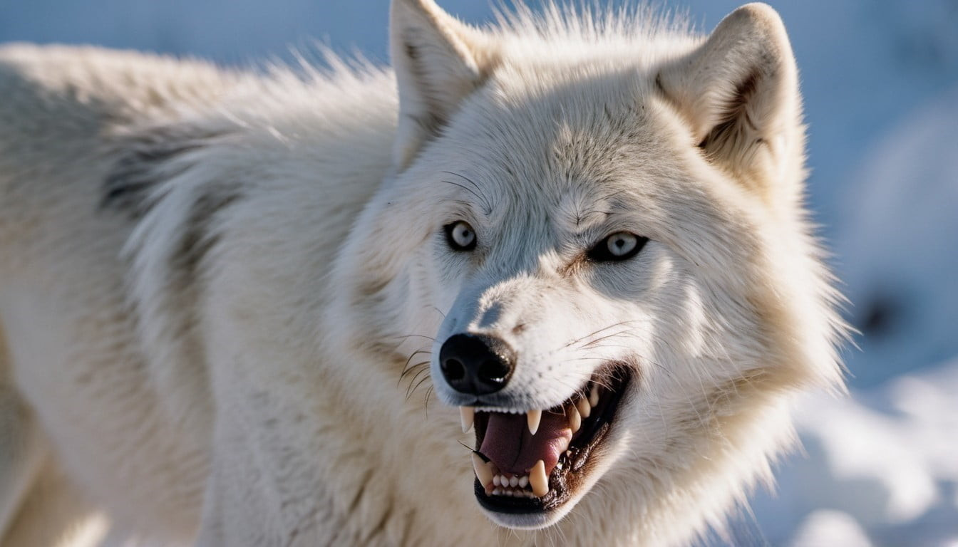 How Does the Arctic Wolf's Skeleton Support Its Predatory Lifestyle