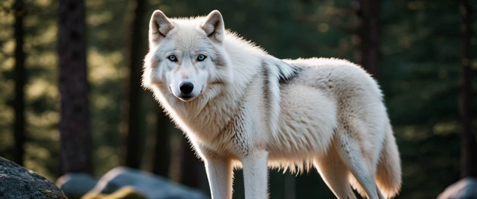 How Long Is An Arctic Wolf's Tail