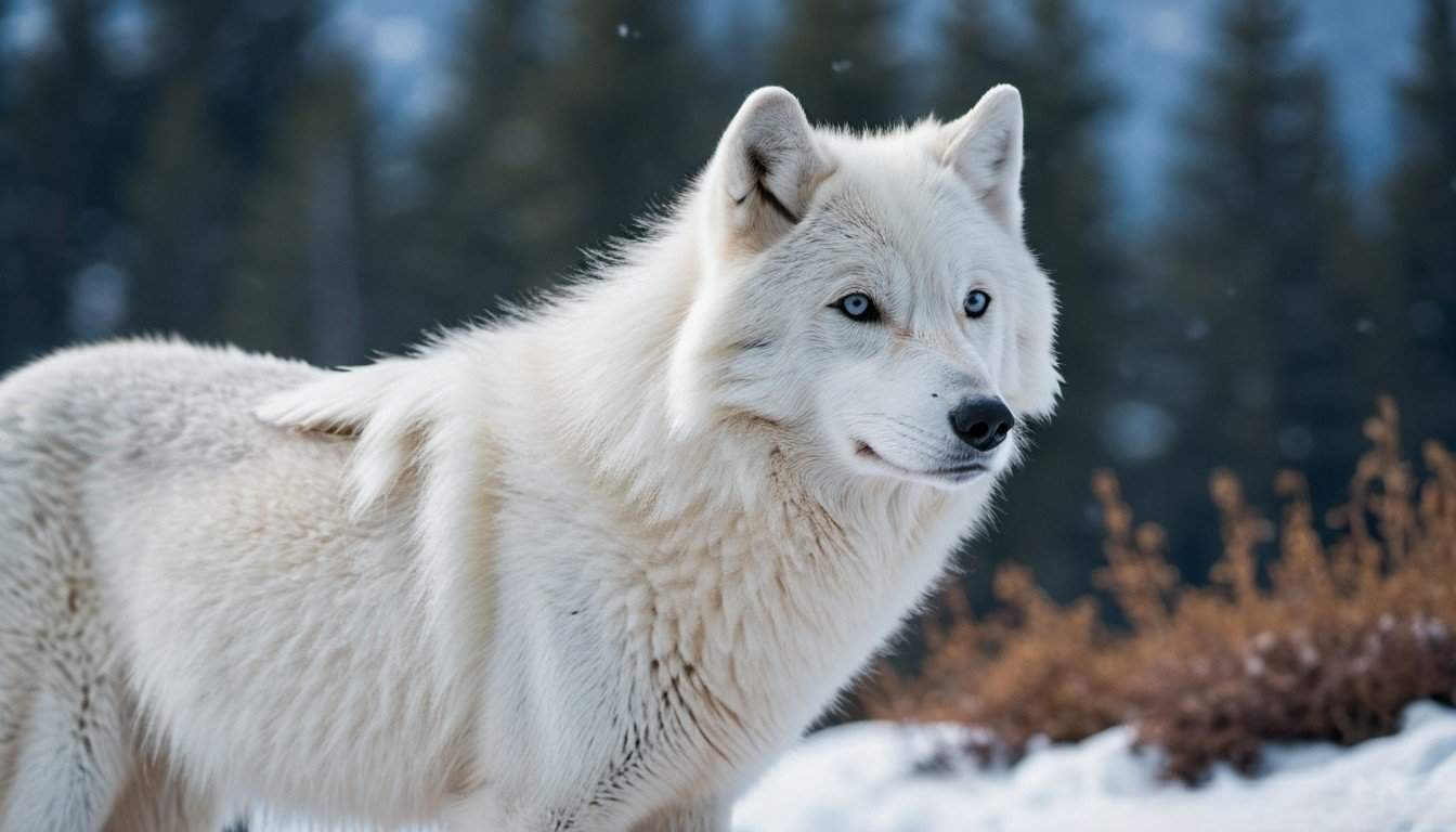 How Thick Is The Fur Of An Arctic Wolf