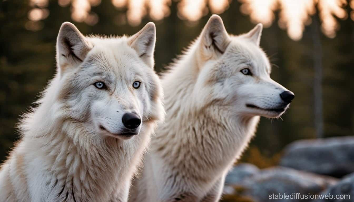 Role Of Alpha Pair In Arctic Wolf Pack