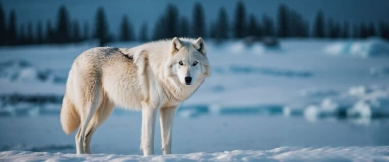 What Is The Average Height Of An Arctic Wolf At The Shoulder