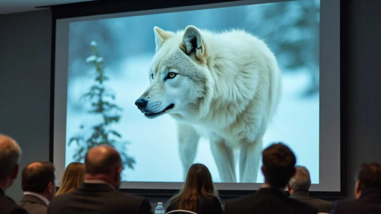 Community leaders play a crucial role in the protection and conservation of Arctic wolves