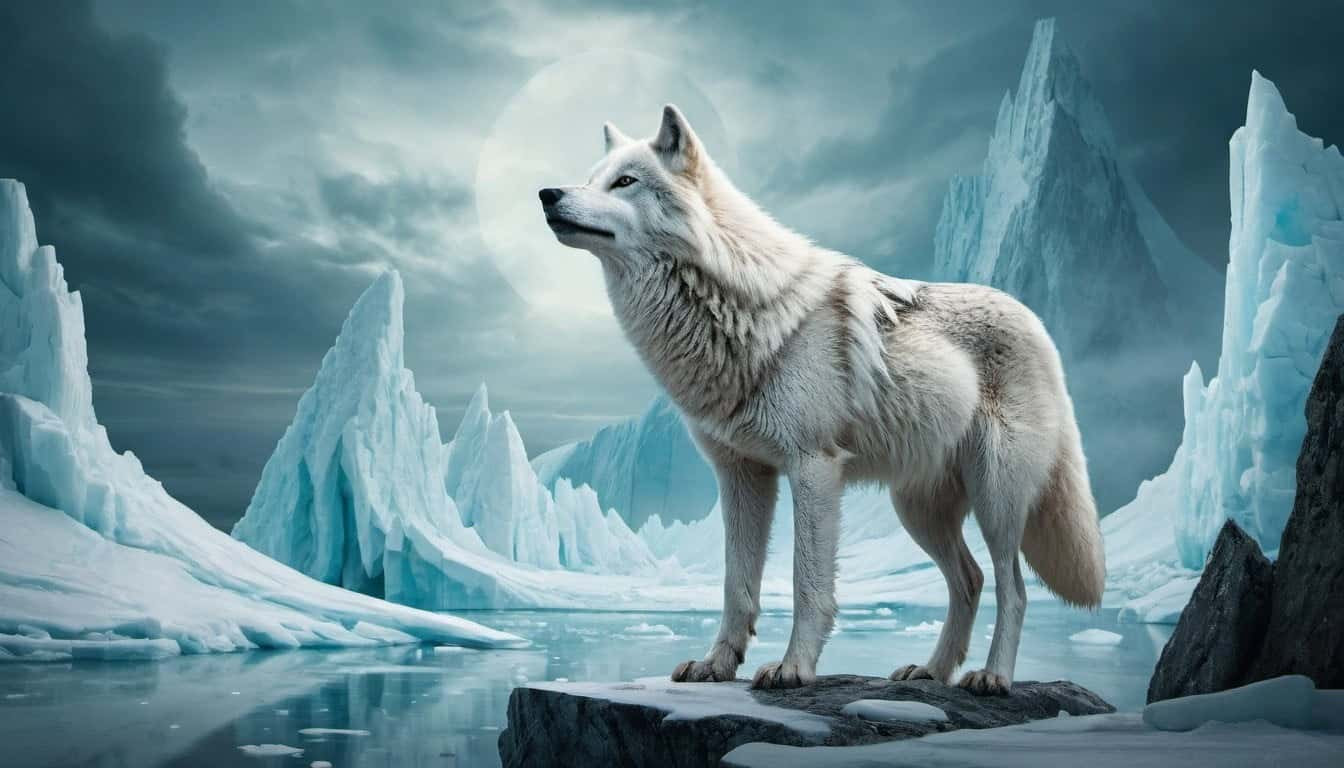 How Are Arctic Wolves Represented In The Legends And Myths Of Arctic Cultures