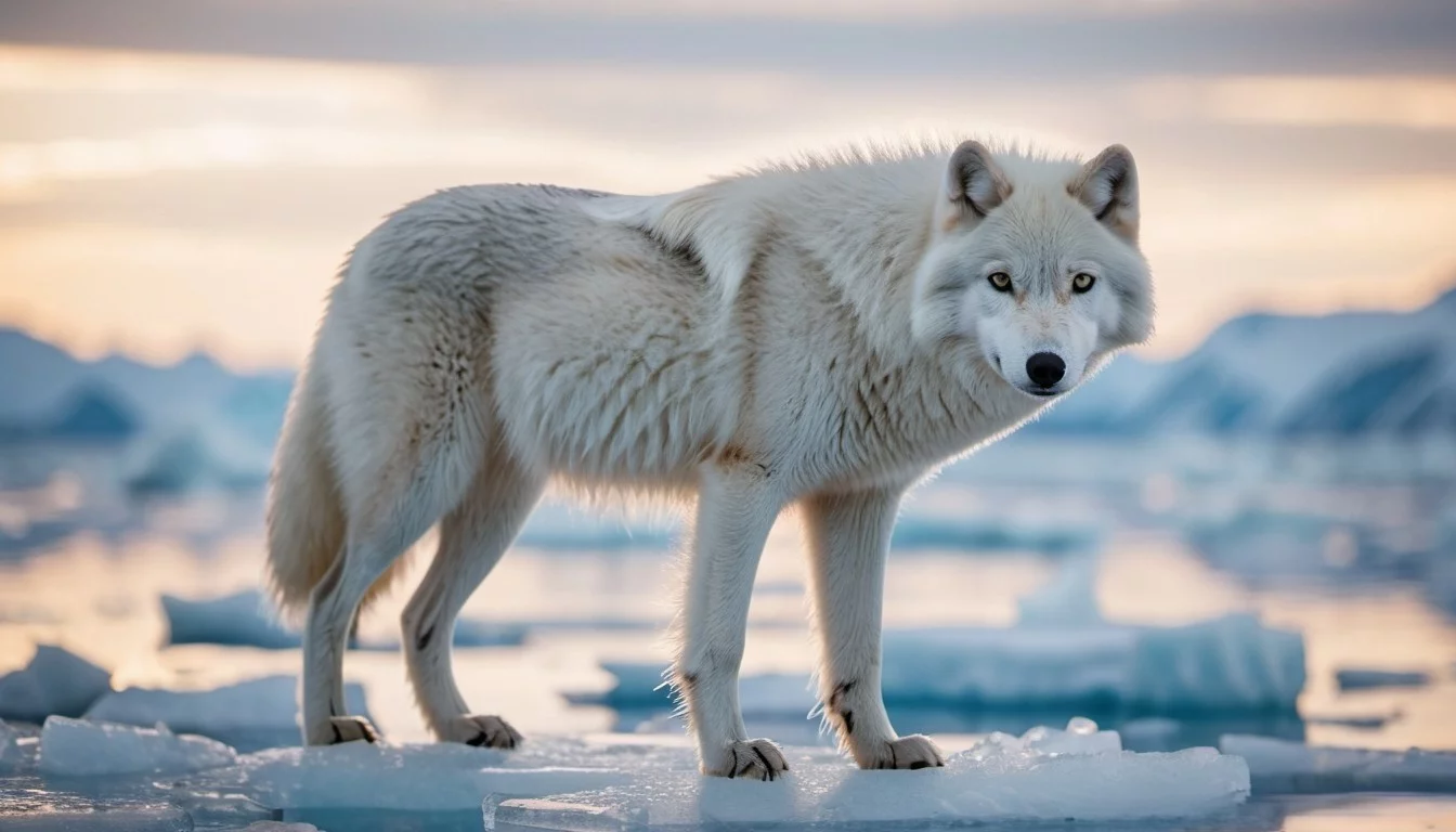 How Are Arctic Wolves Viewed In The Context Of Arctic Global Warming Narratives