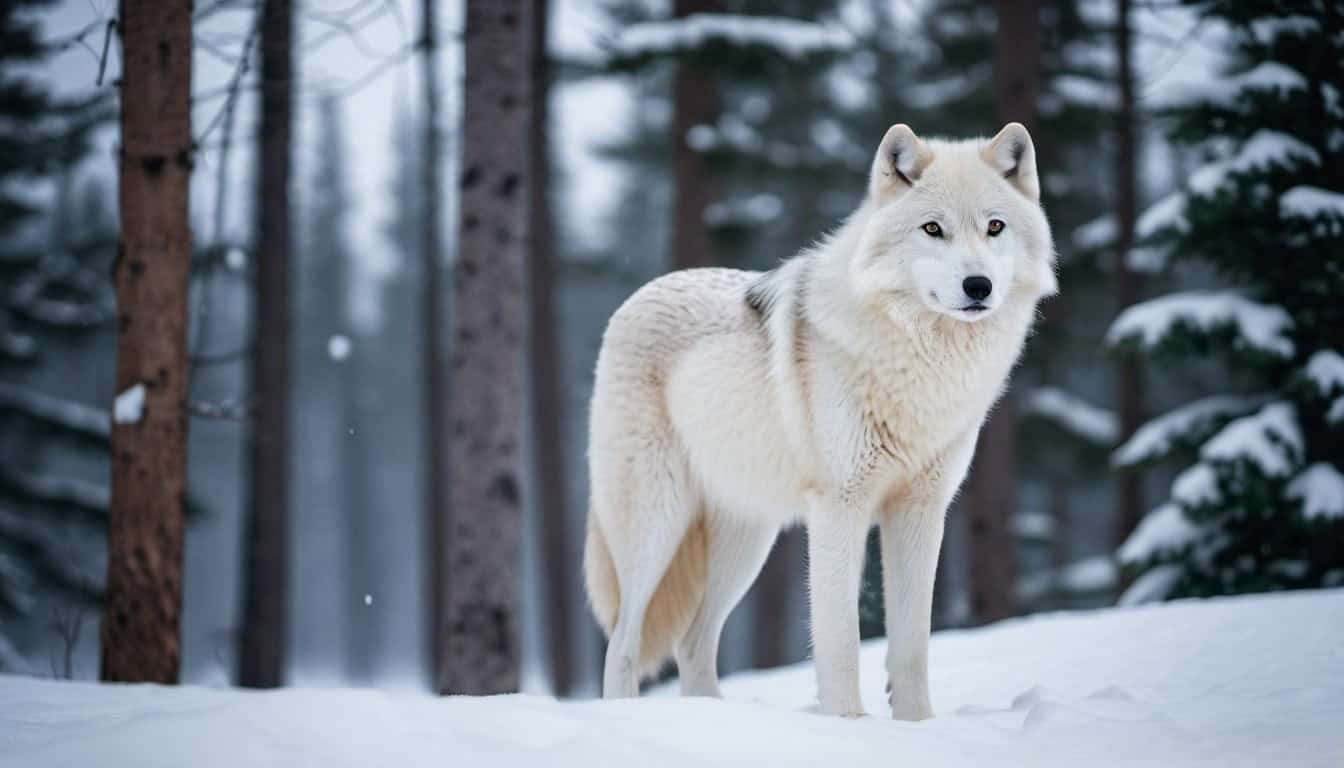 How Do Arctic Wolves Combat Hypothermia