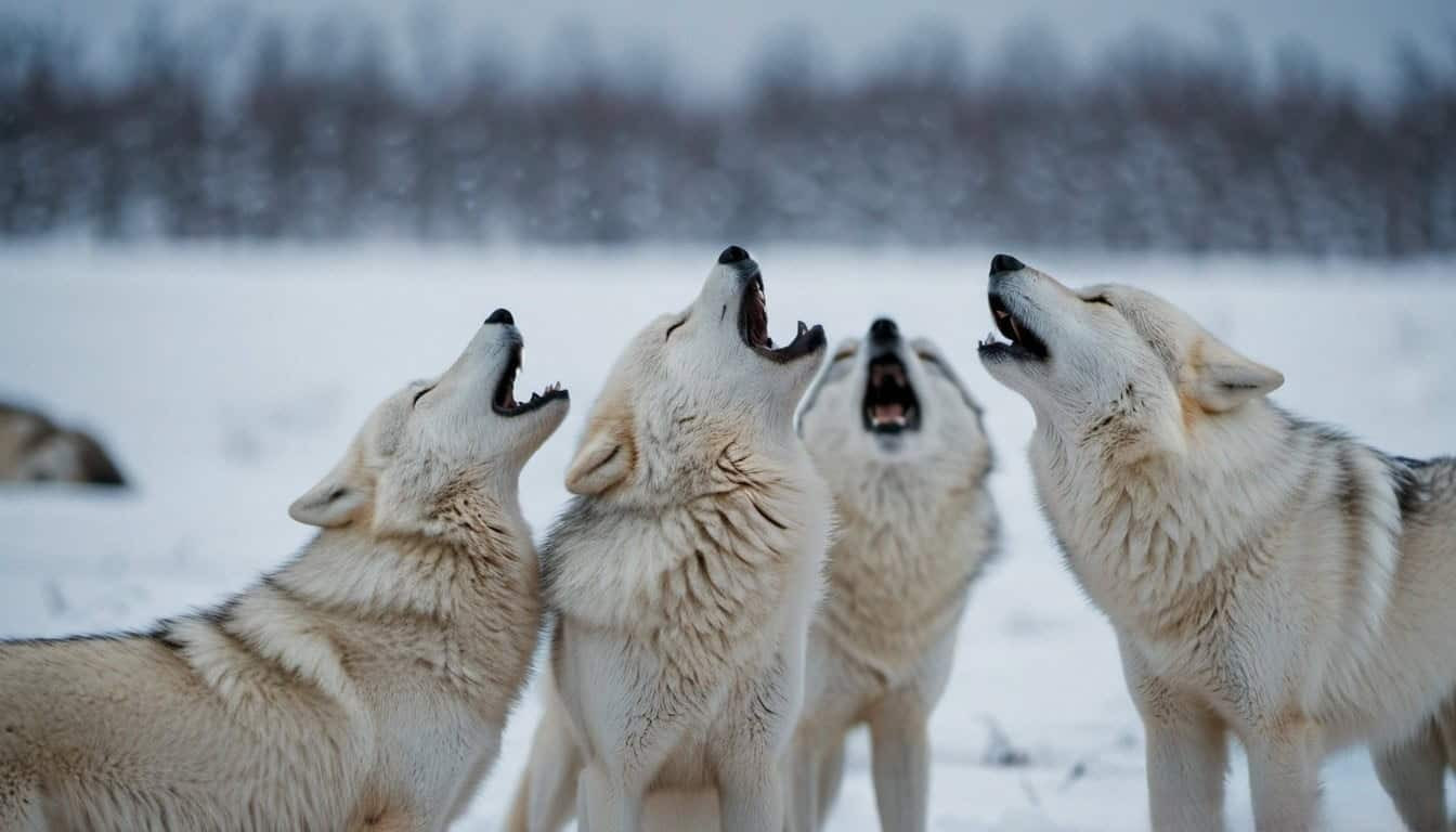 How Do Arctic Wolves Communicate in Packs