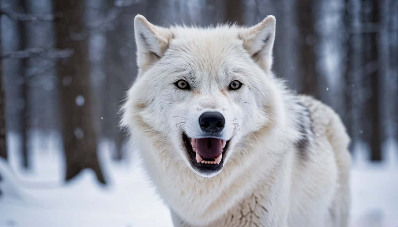 How Do Arctic Wolves Expel Excess Heat