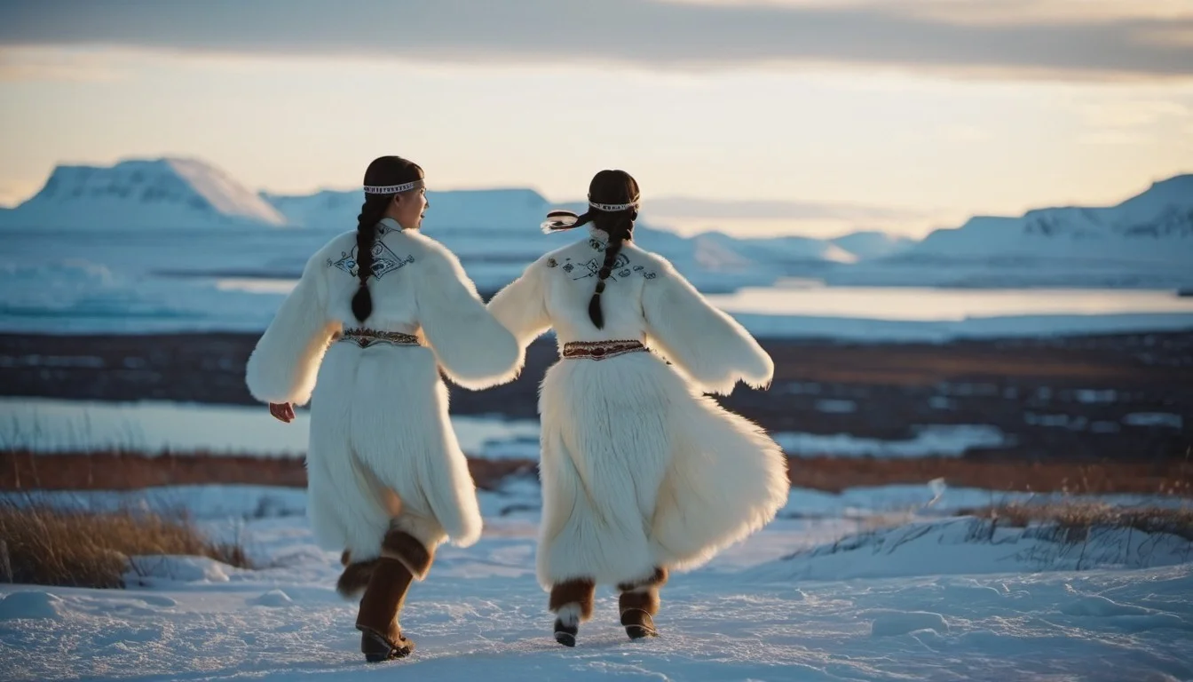 How Do Arctic Wolves Feature In The Dance Traditions Of Arctic Cultures