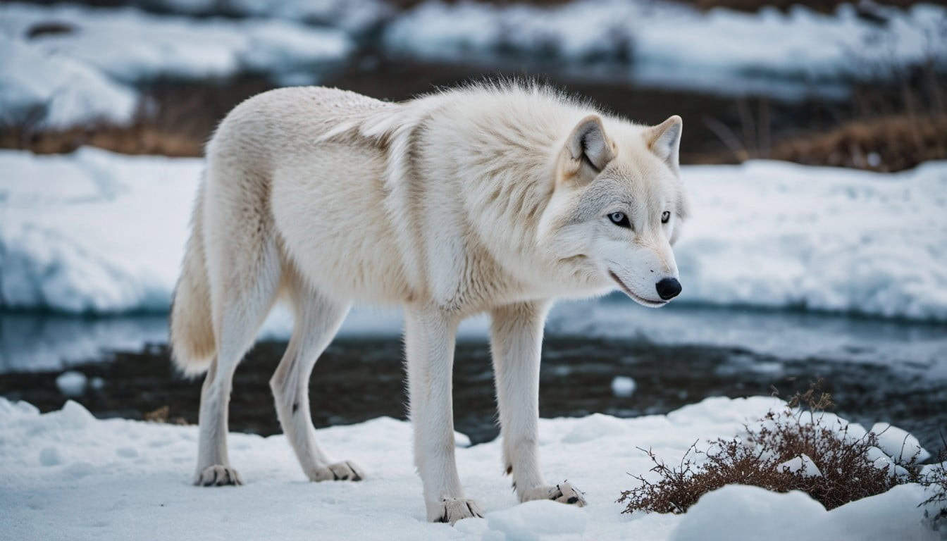 How Do Arctic Wolves Find Water Sources In Their Frozen Habitat