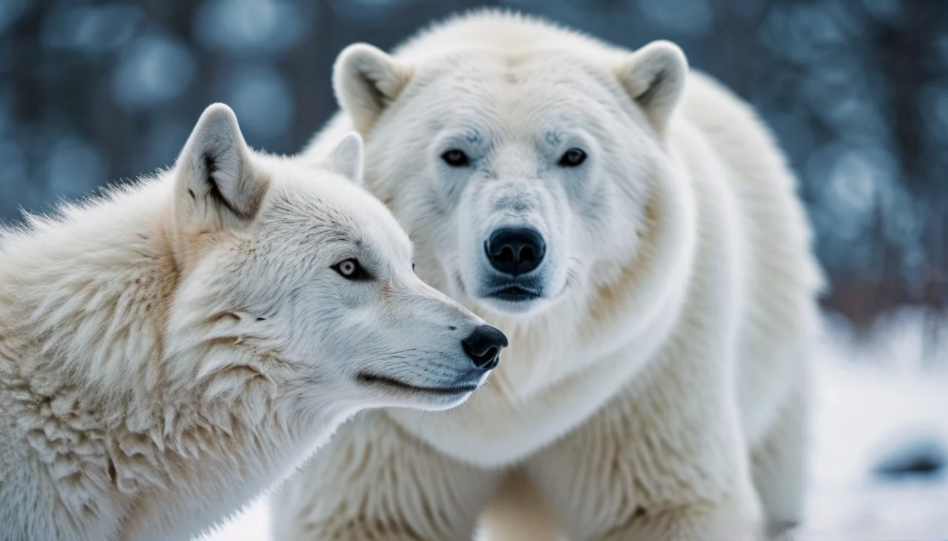 How Do Arctic Wolves Interact With Other Predators In The Arctic Ecosystem