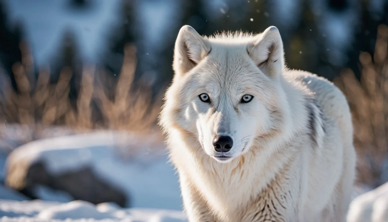 How Do Arctic Wolves Retain Fat