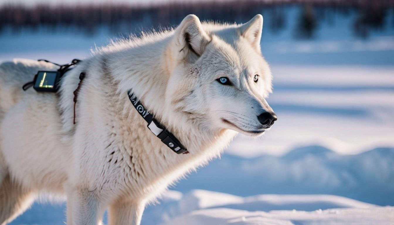 How Do Scientists Use GPS Collars To Study Arctic Wolves