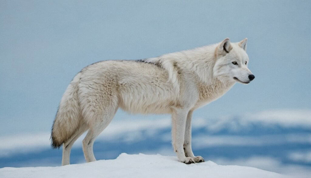 How Does the Arctic Wolf's Role as an Apex Predator Influence Its Conservation