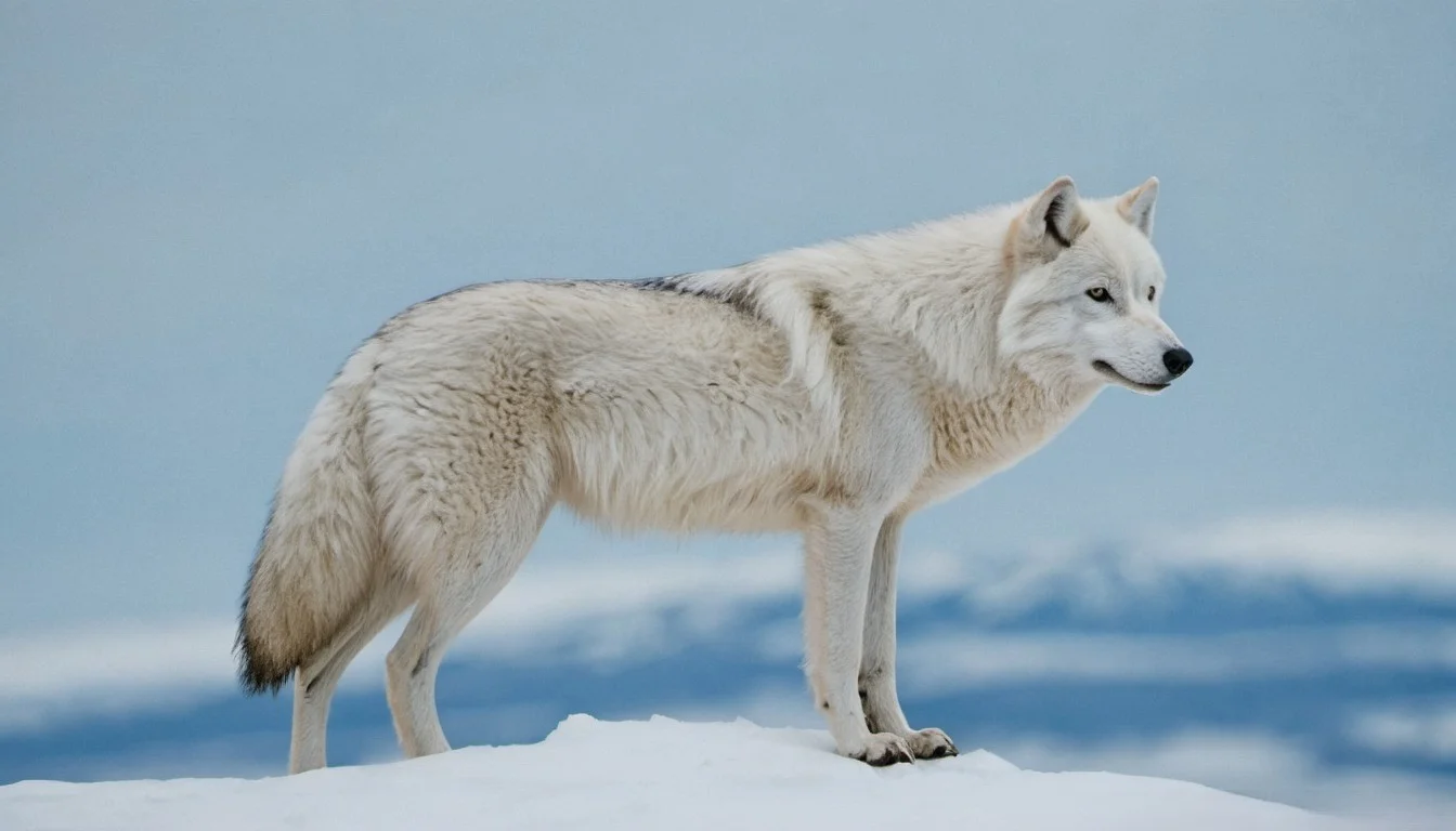 How Does the Arctic Wolf's Role as an Apex Predator Influence Its Conservation