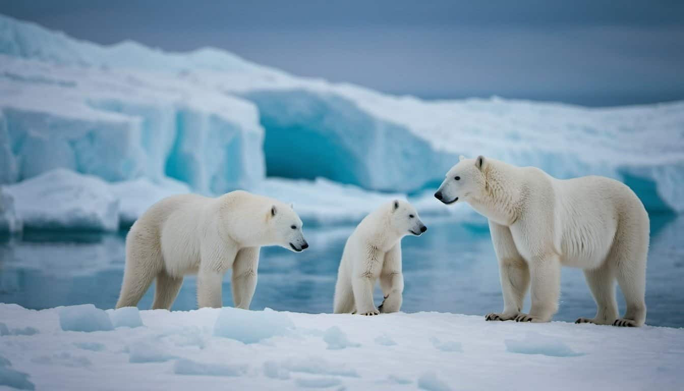 How Polar Bears Affect Arctic Wolves