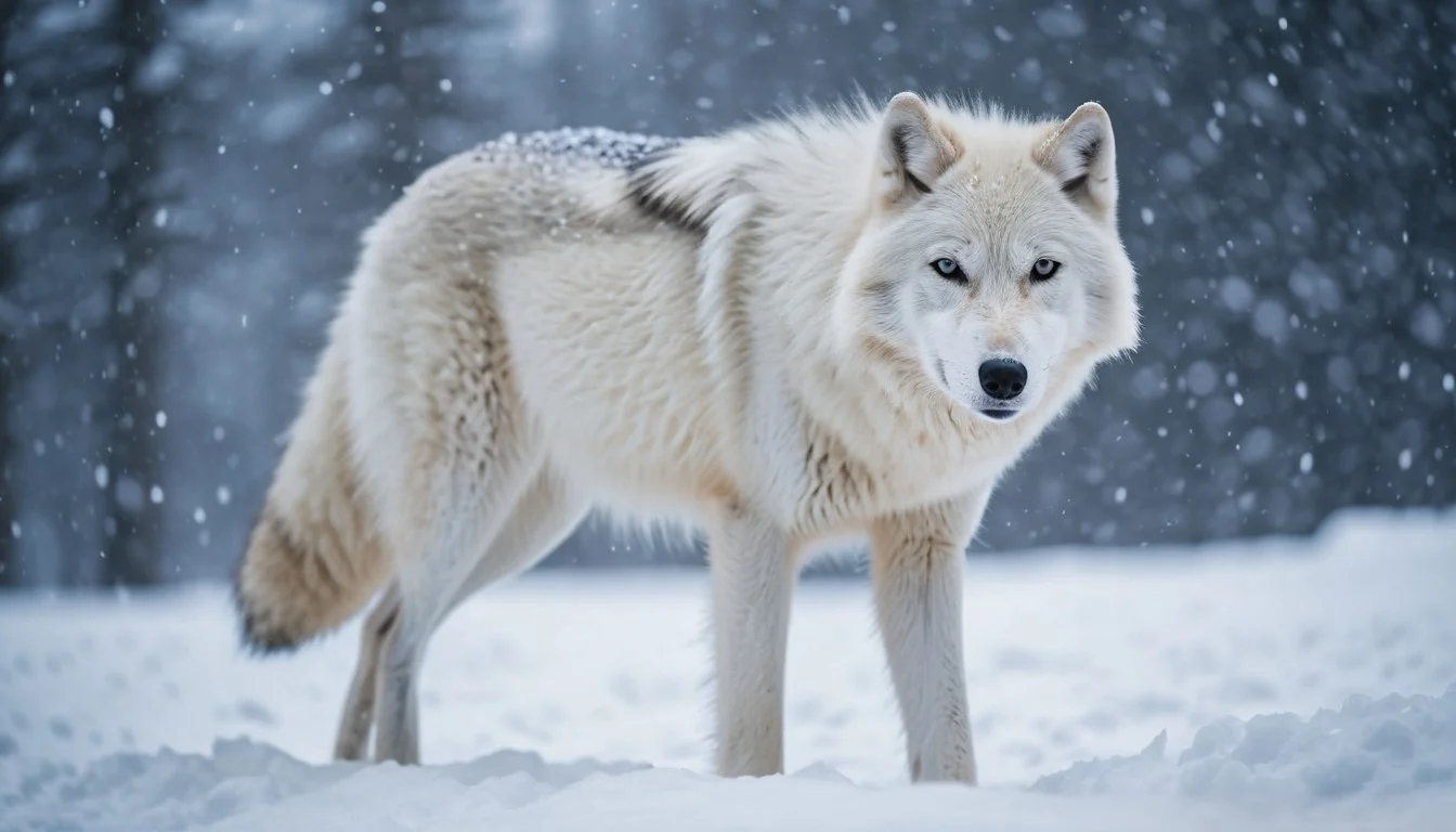 How varied is the genetic makeup within Arctic wolf populations