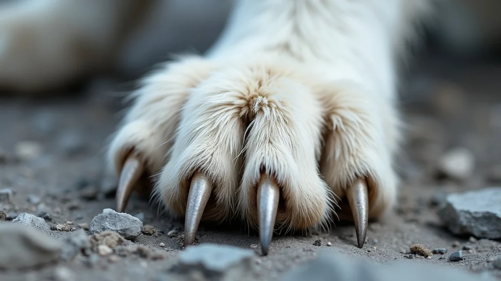 Length and Physical Adaptations of Arctic Wolf Claws