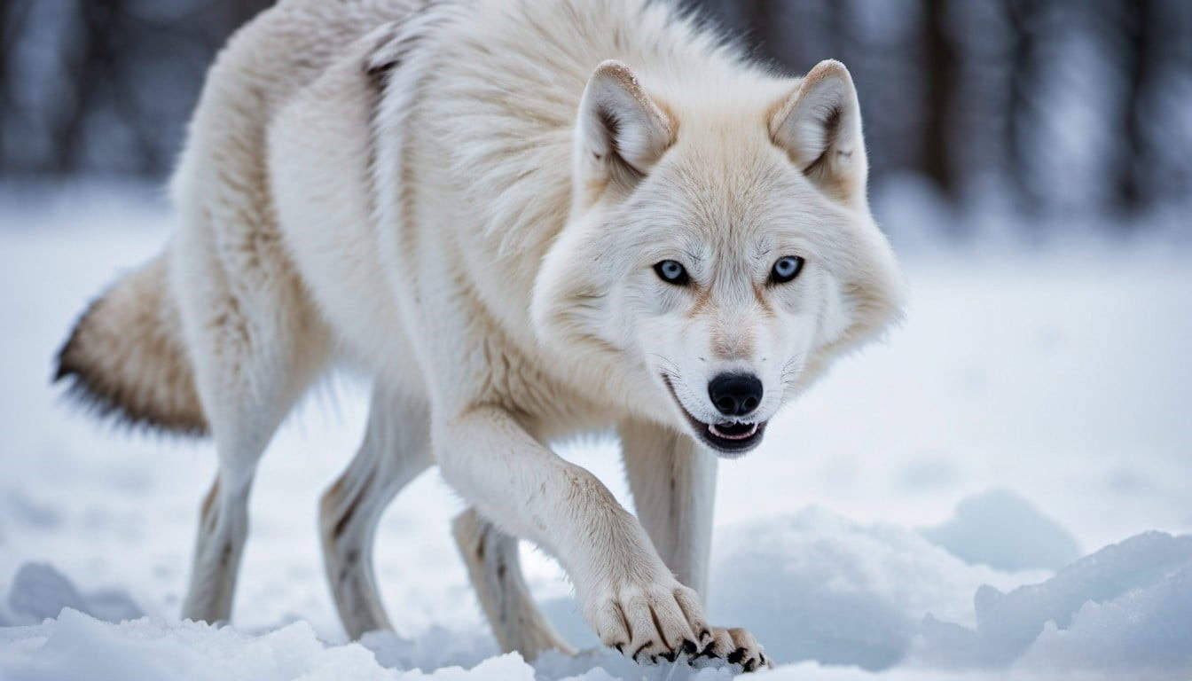 What Is The Function Of The Arctic Wolf's Claws