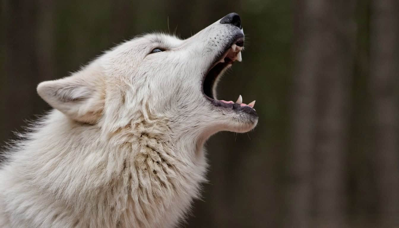 What Is The Spiritual Significance Of Arctic Wolves' Howls In Arctic Beliefs