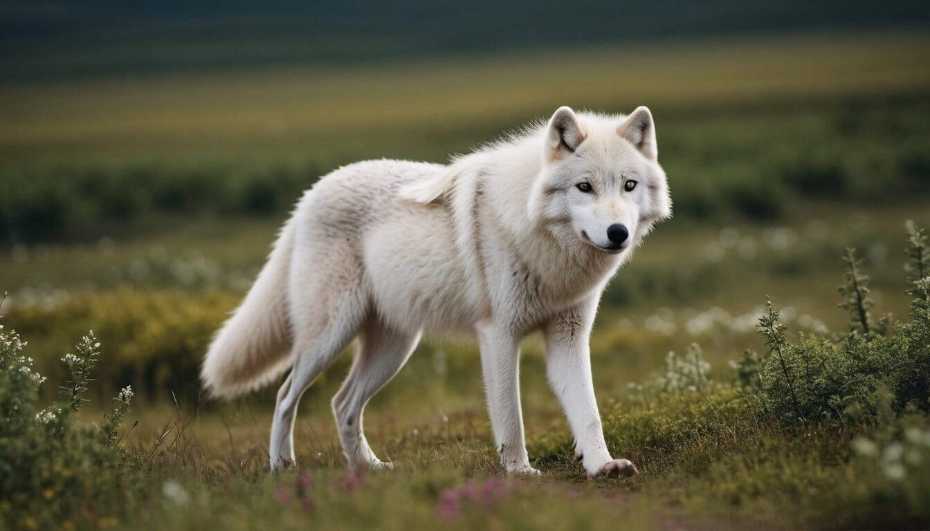 What Is the Average Stride Length of an Arctic Wolf