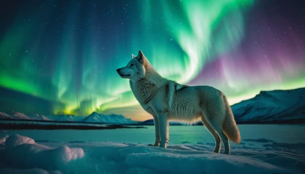 What Significance Do Arctic Wolves Hold in the Spiritual Practices of Arctic Peoples