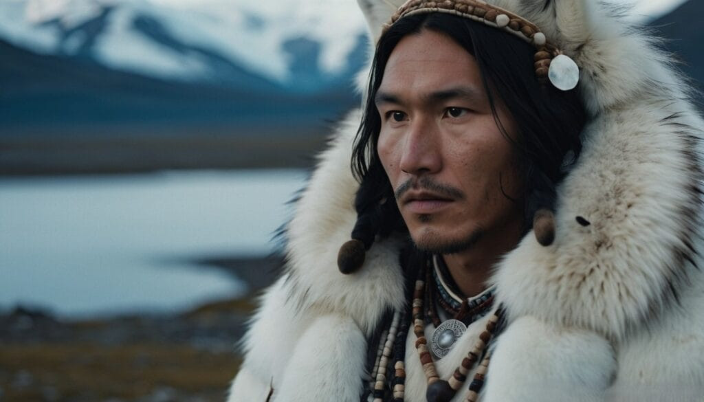 How Are Arctic Wolf Pelts Used In Spiritual Ceremonies