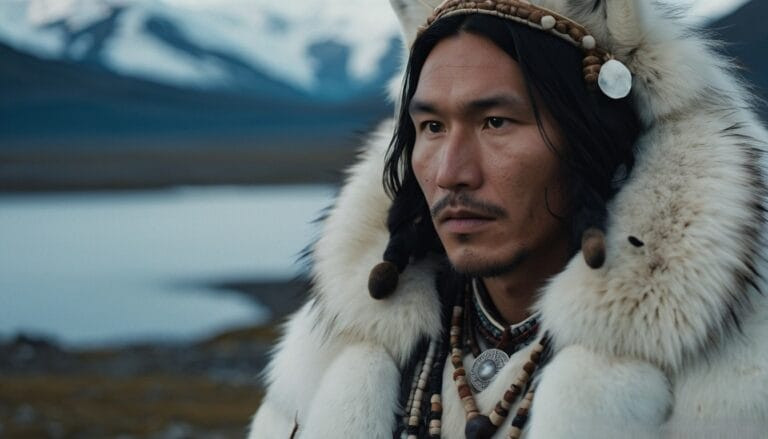 How Are Arctic Wolf Pelts Used In Spiritual Ceremonies