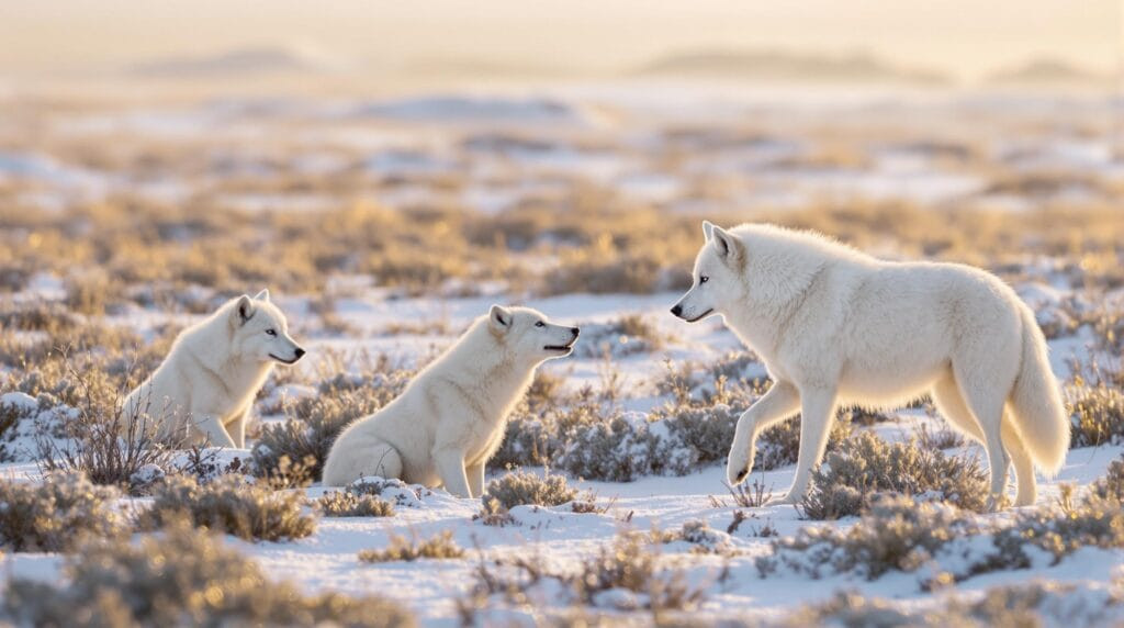 What Are The Social Structures Within Arctic Wolf Packs