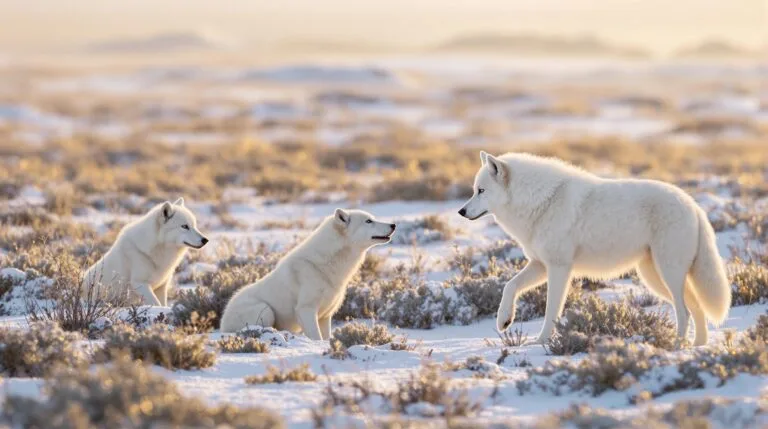 What Are The Social Structures Within Arctic Wolf Packs