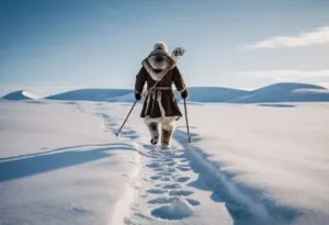 What Tracking Techniques Are Used By Arctic Hunters To Follow Arctic Wolves